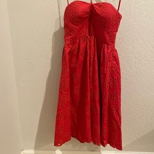 NWT TIBI halter/strapless dress with built in bra